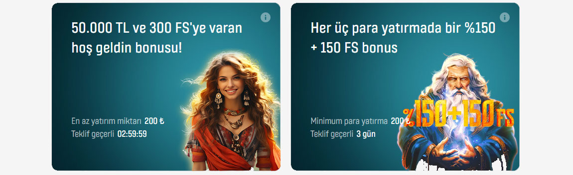 Hoş Geldin Bonusu.